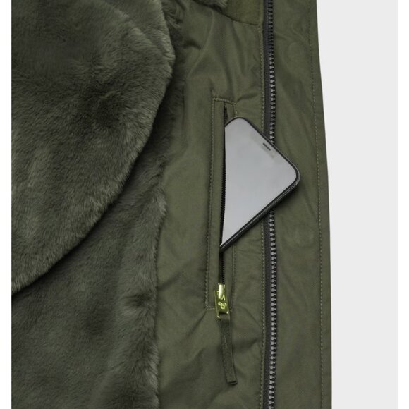 Aritzia Green Women's Jacket - Picture 3 of 6